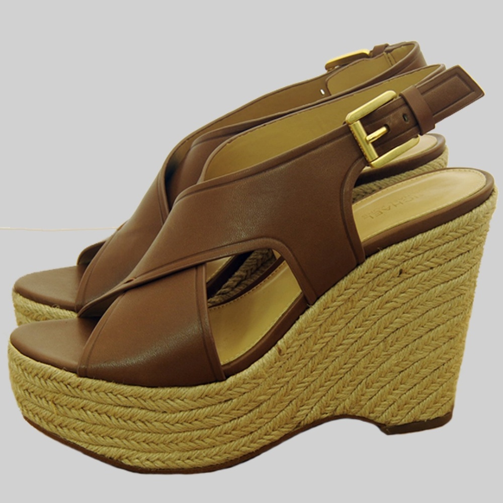 Michael Kors Brown Wedges